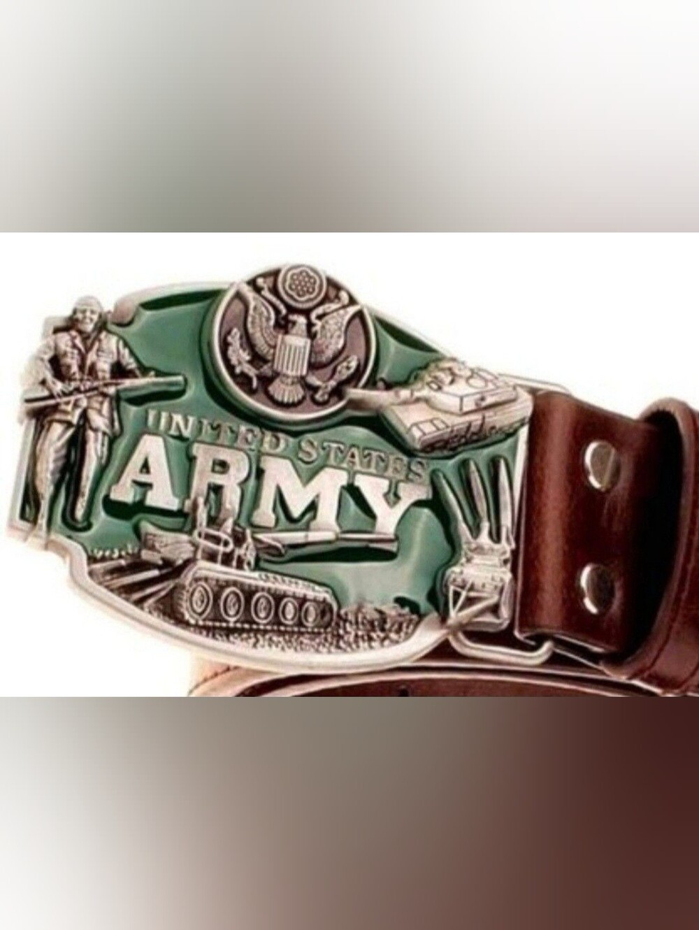 Unites States Army American Flag Eagle belt buckle 2 Choices - Picture 5 of 7